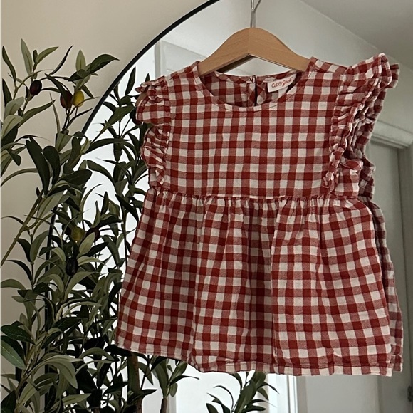 Cat & Jack Other - Cat & Jack Gingham Top